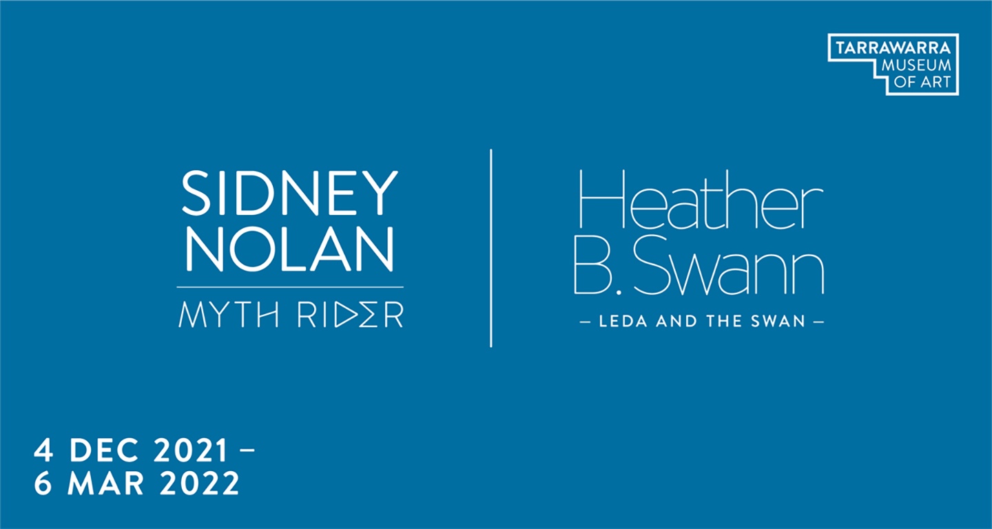 Sidney Nolan: Myth Rider and Heather B Swann: Leda and the Swan