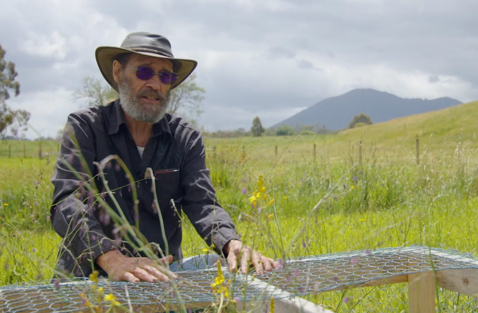 Uncle Dave Wandin at Coranderrk