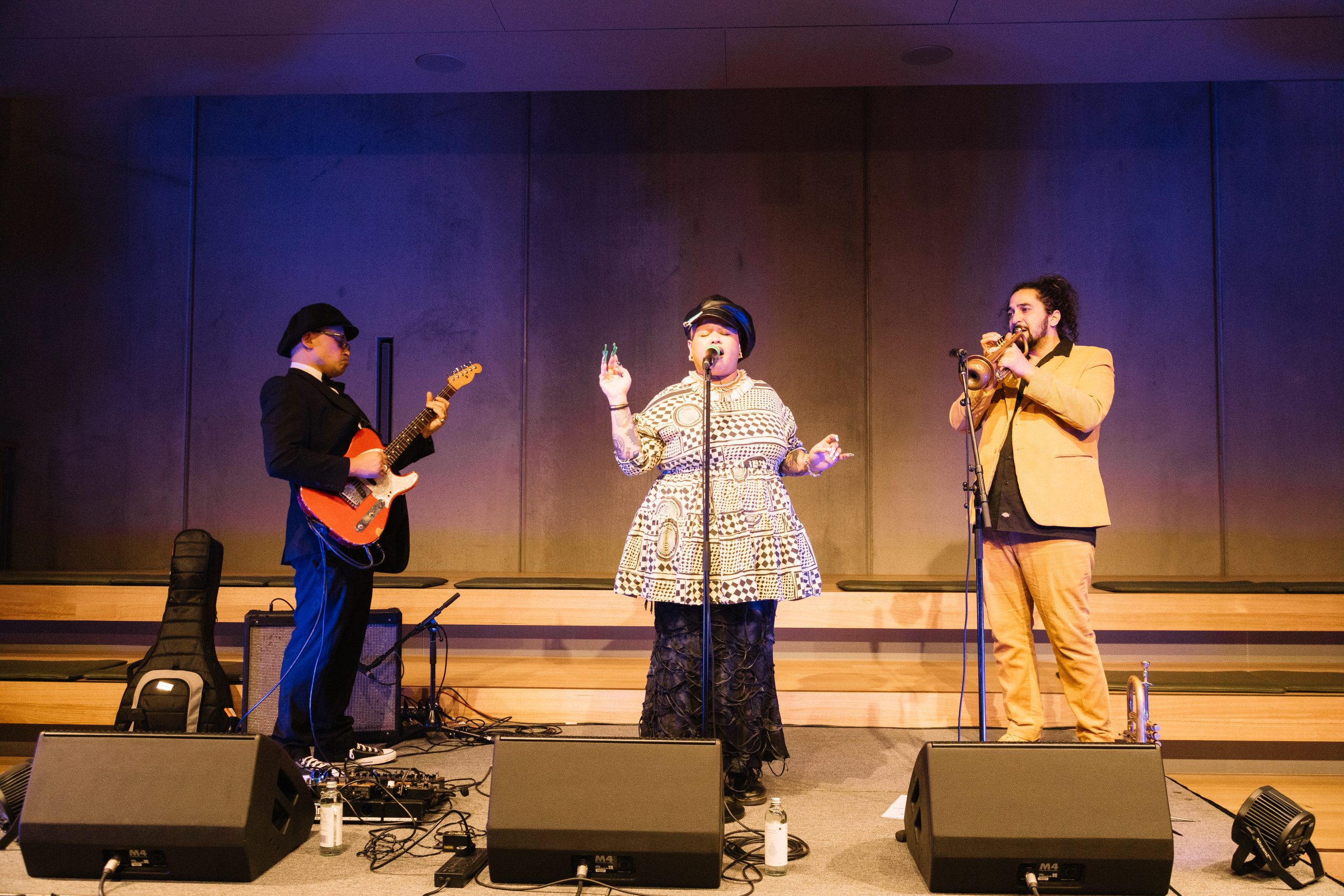 KAIIT performing at the Eva and Marc Besen Centre Photo: Thomas McCammon